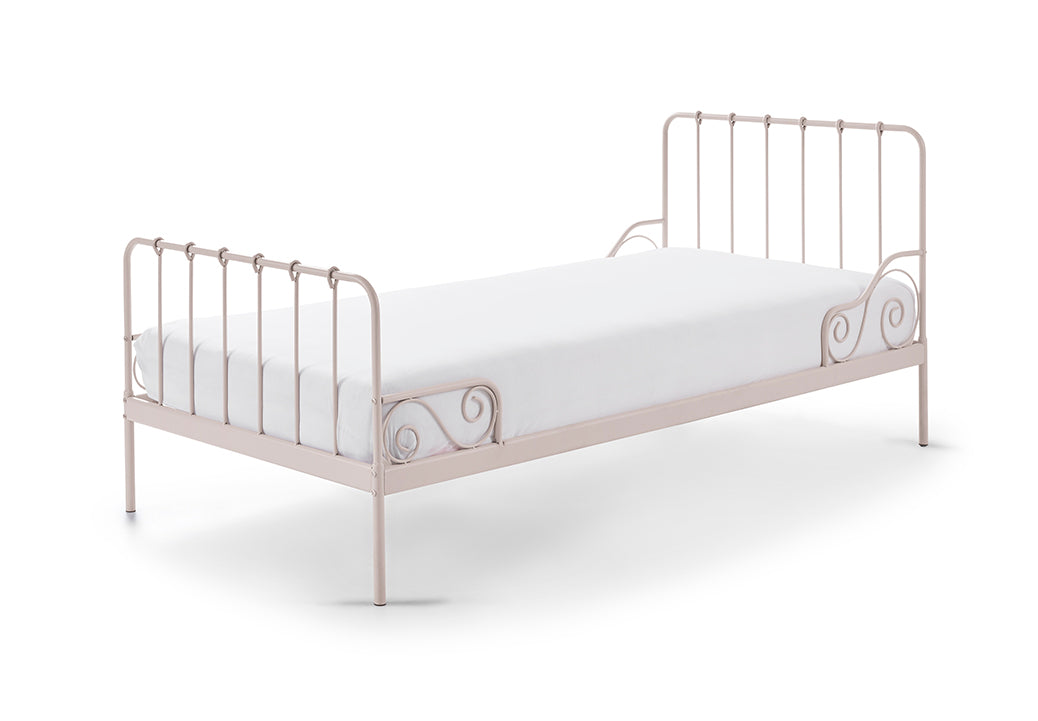 Vipack Alice Kids Single Bed - Pink