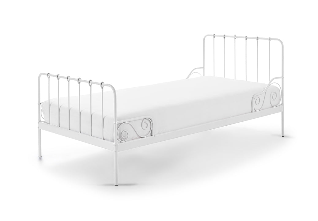 Vipack Alice Kids Single Bed - White