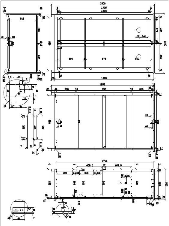 Vipack Amori Kids Four Poster Bed With Canopy, Bedside Drawers & 2 Door Wardrobe - White