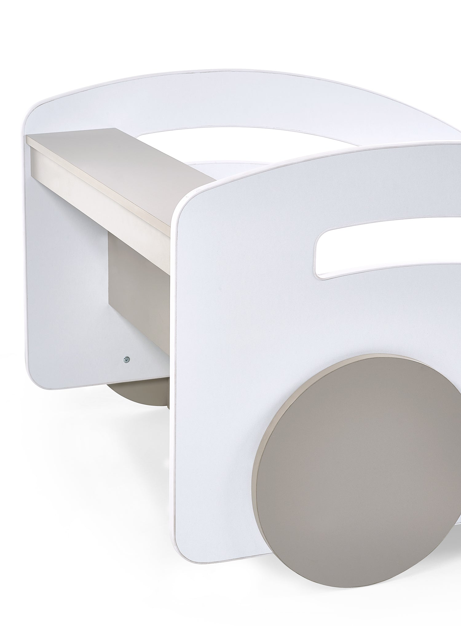 Julian Bowen Atlantis Car Bed - White