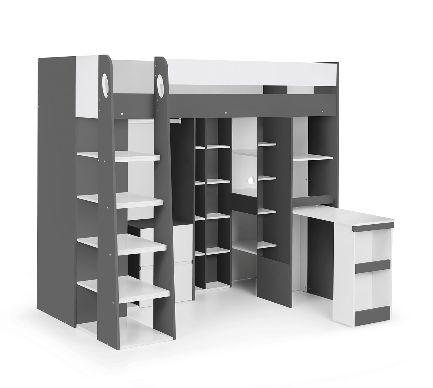 Julian Bowen Aurora High Sleeper - Grey