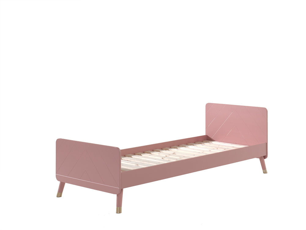 Vipack Billy Kids Bed With Bedside Drawers - Pink