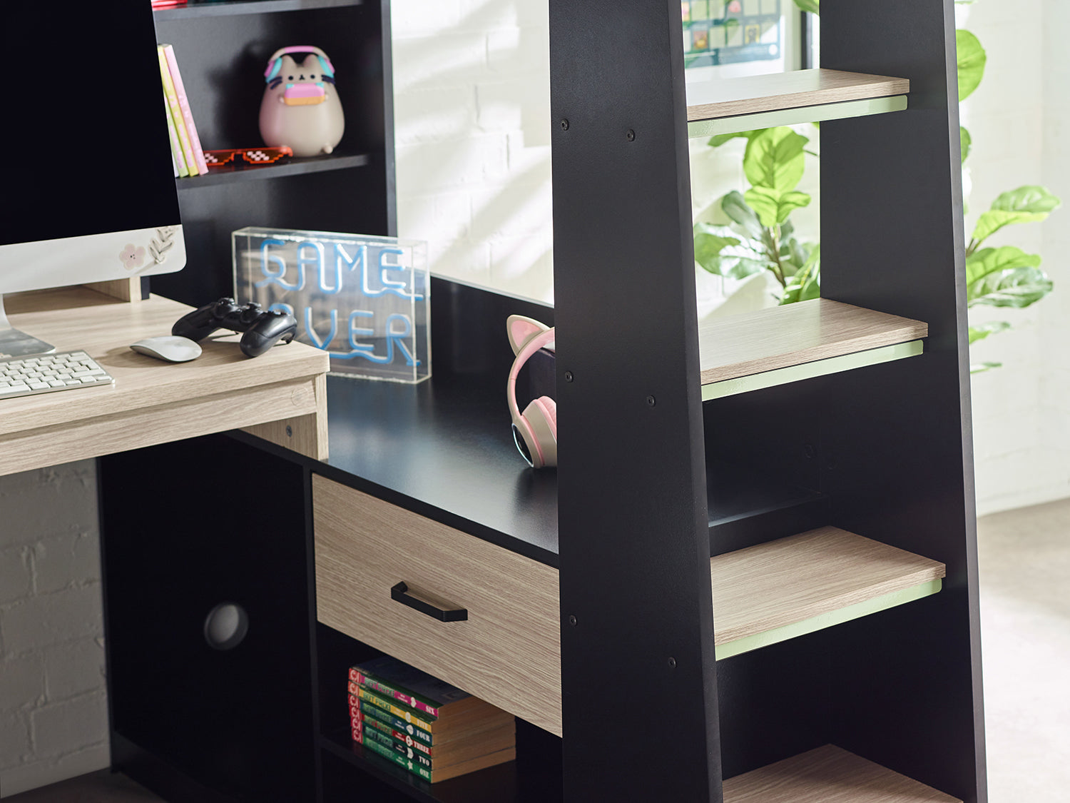 Julian Bowen Blaze Gaming High Sleeper - Black