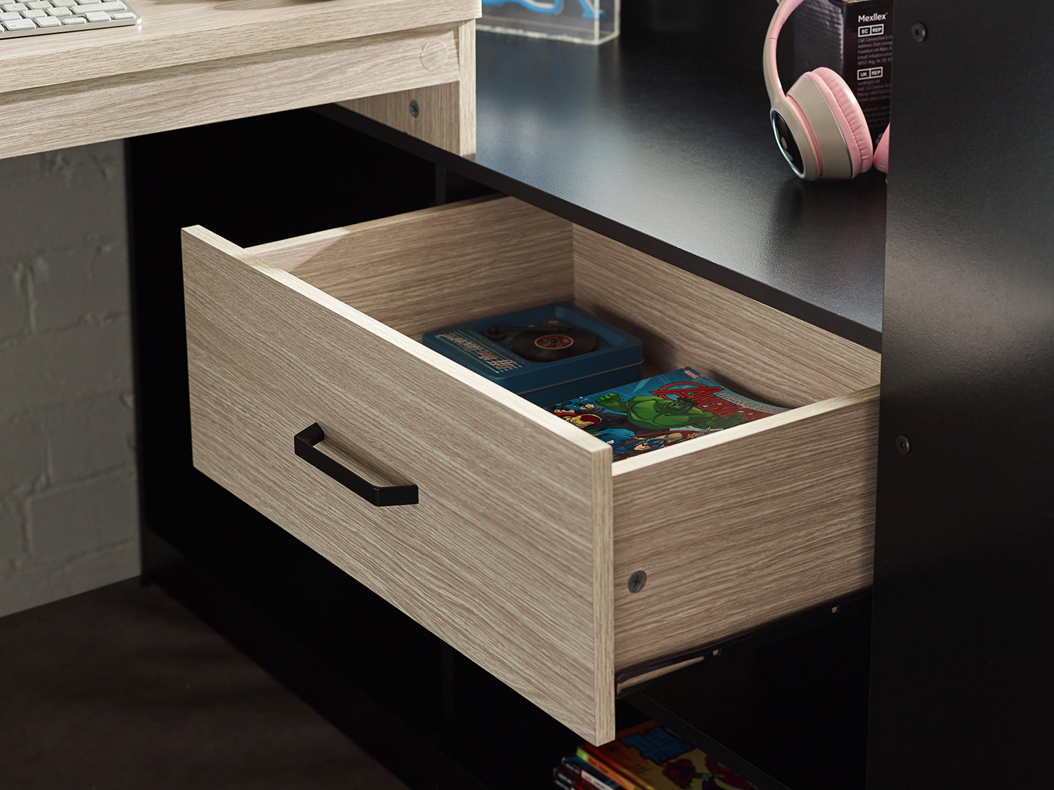 Julian Bowen Blaze Gaming High Sleeper - Black