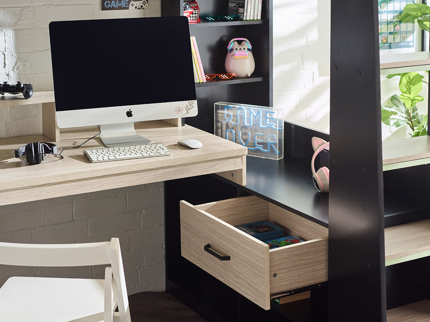 Julian Bowen Blaze Gaming High Sleeper - Black