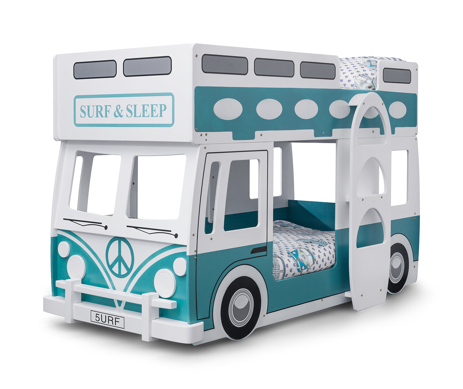 Julian Bowen Campervan Bunk Bed - White