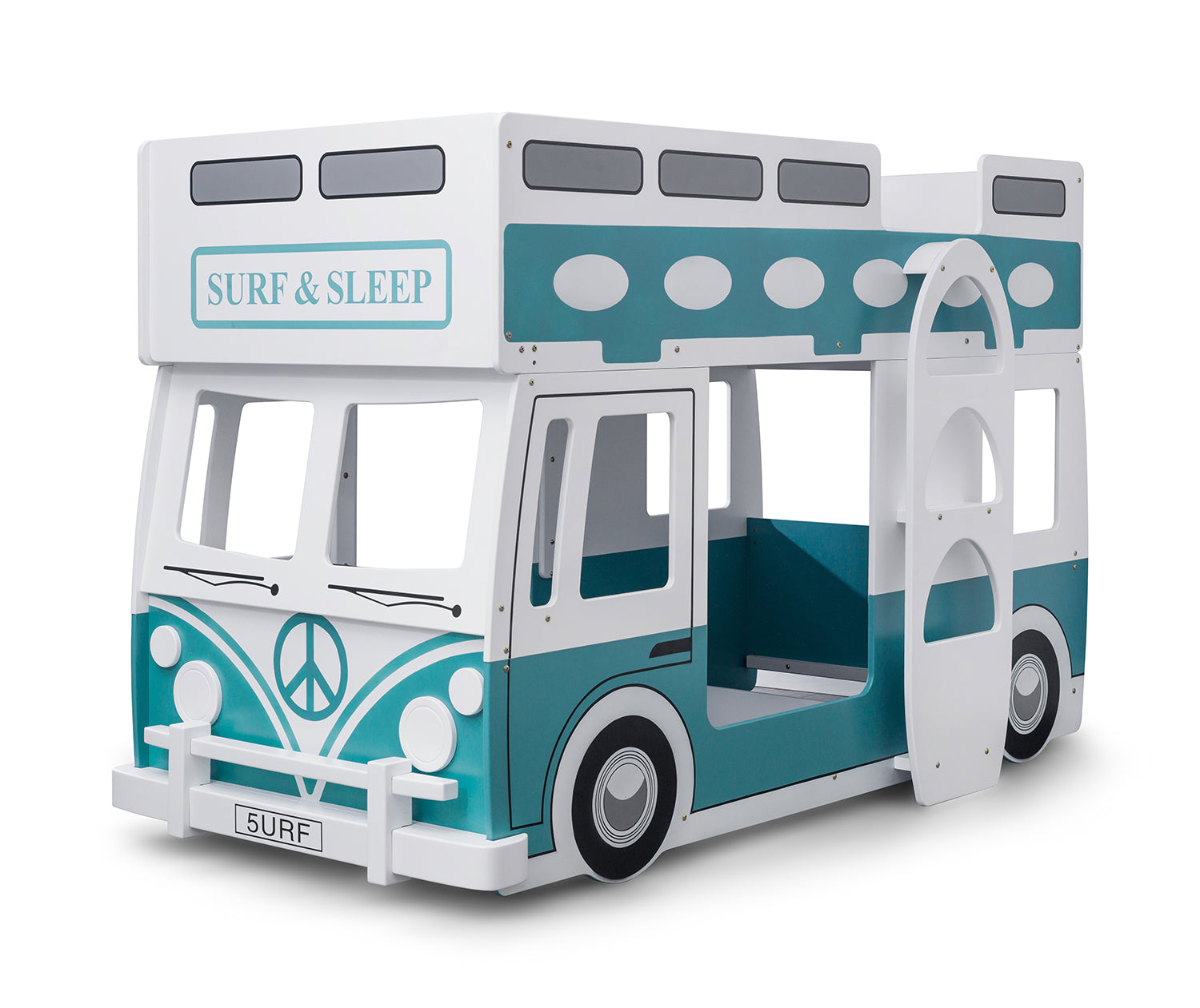 Julian Bowen Campervan Bunk Bed - White