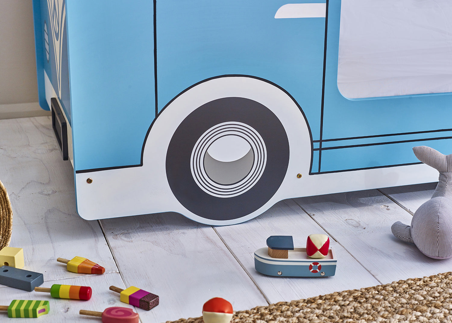 Julian Bowen Campervan Bed - Blue