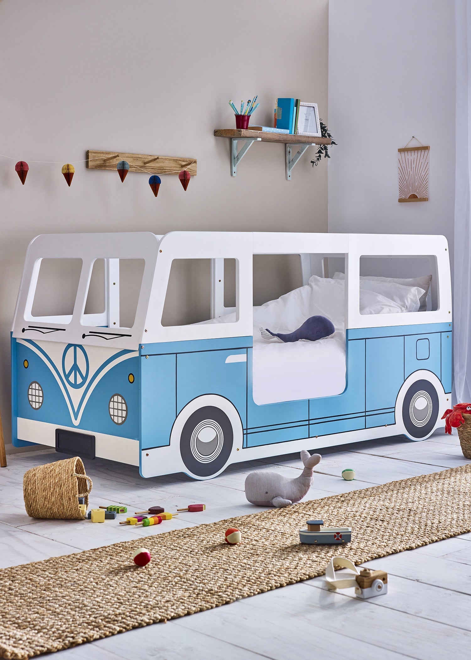 Julian Bowen Campervan Bed - Blue