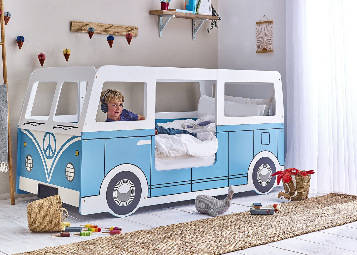 Julian Bowen Campervan Bed - Blue