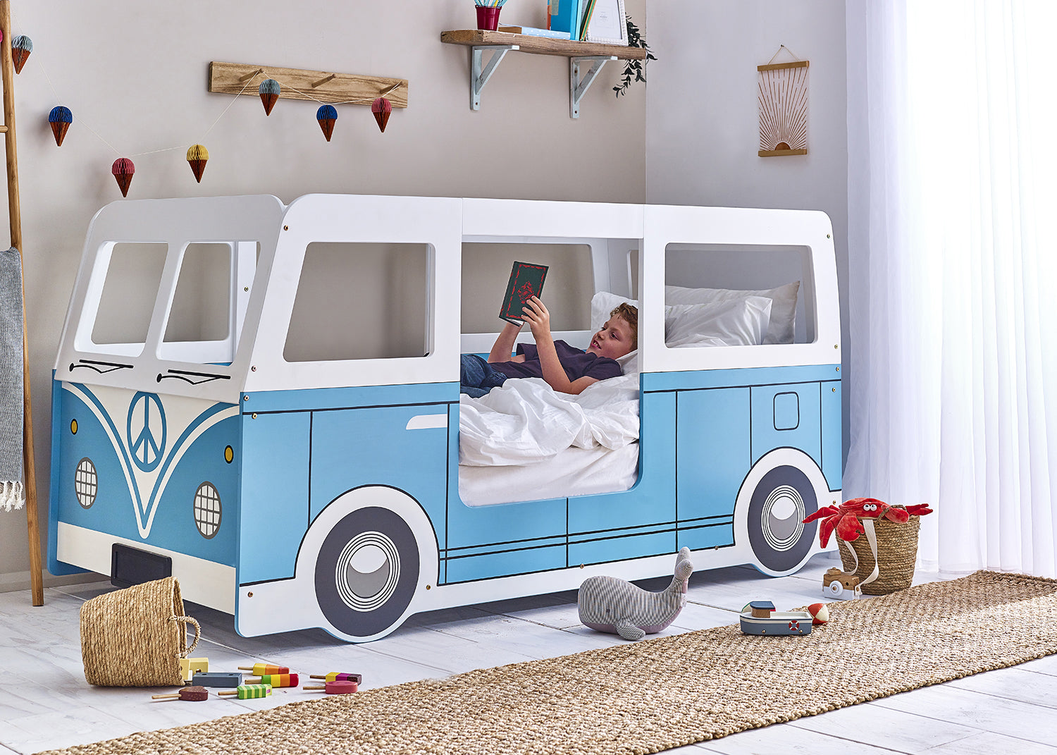 Julian Bowen Campervan Bed - Blue