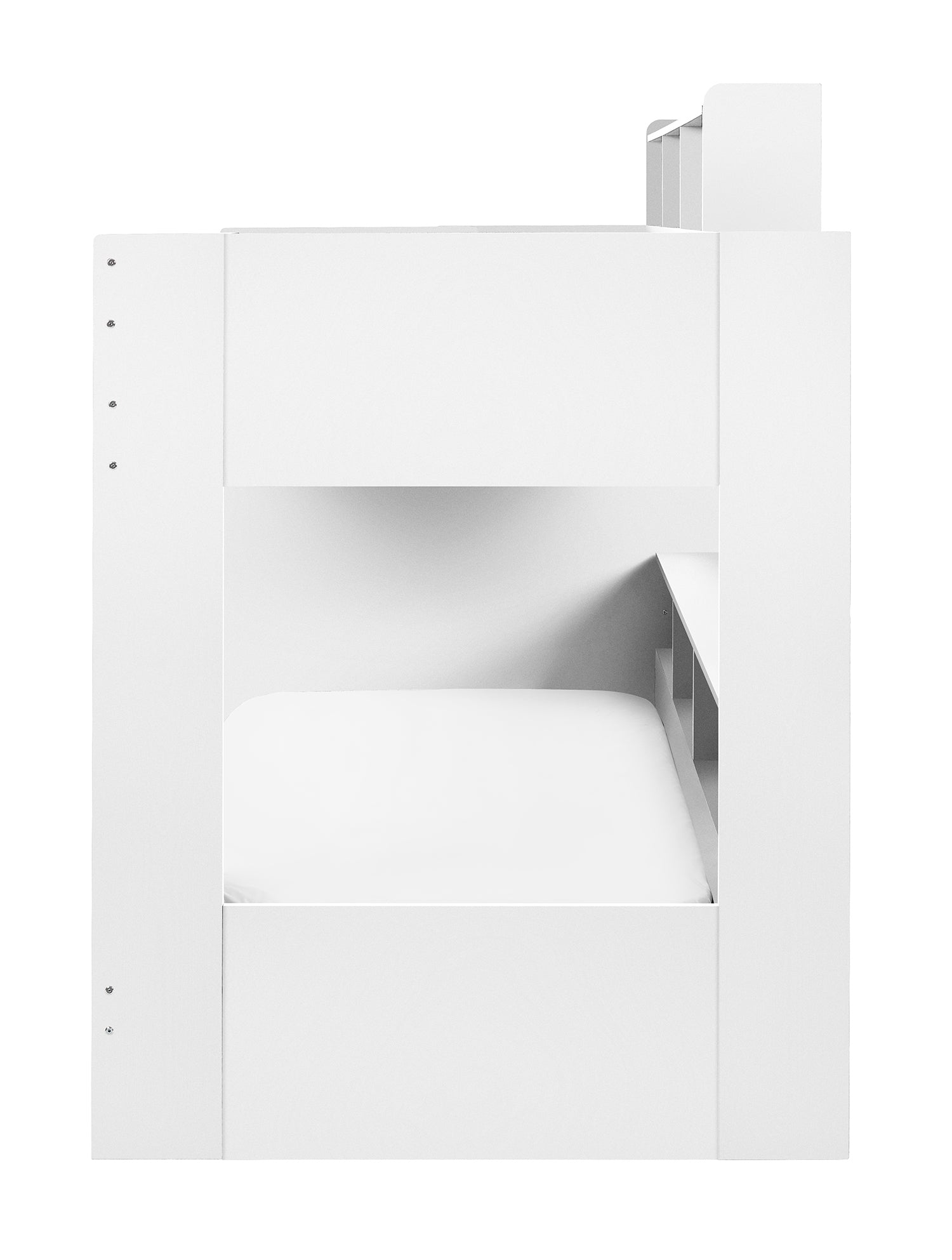 Julian Bowen Camelot Staircase Bunk Bed - White