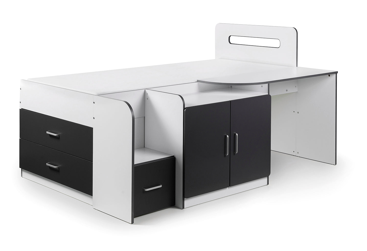 Julian Bowen Cookie Cabin Bed - White