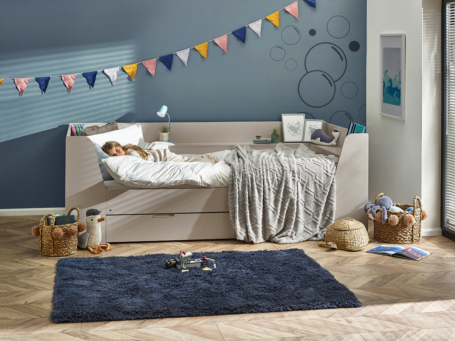 Julian Bowen Cyclone Daybed - Taupe