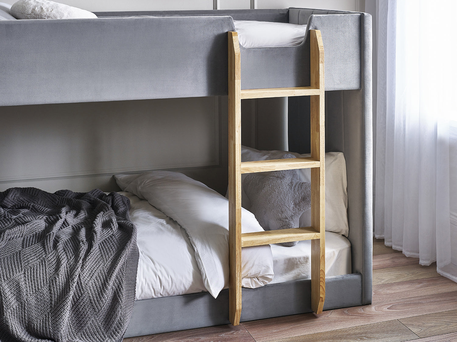 Julian Bowen Daytona Bunk Bed - Grey