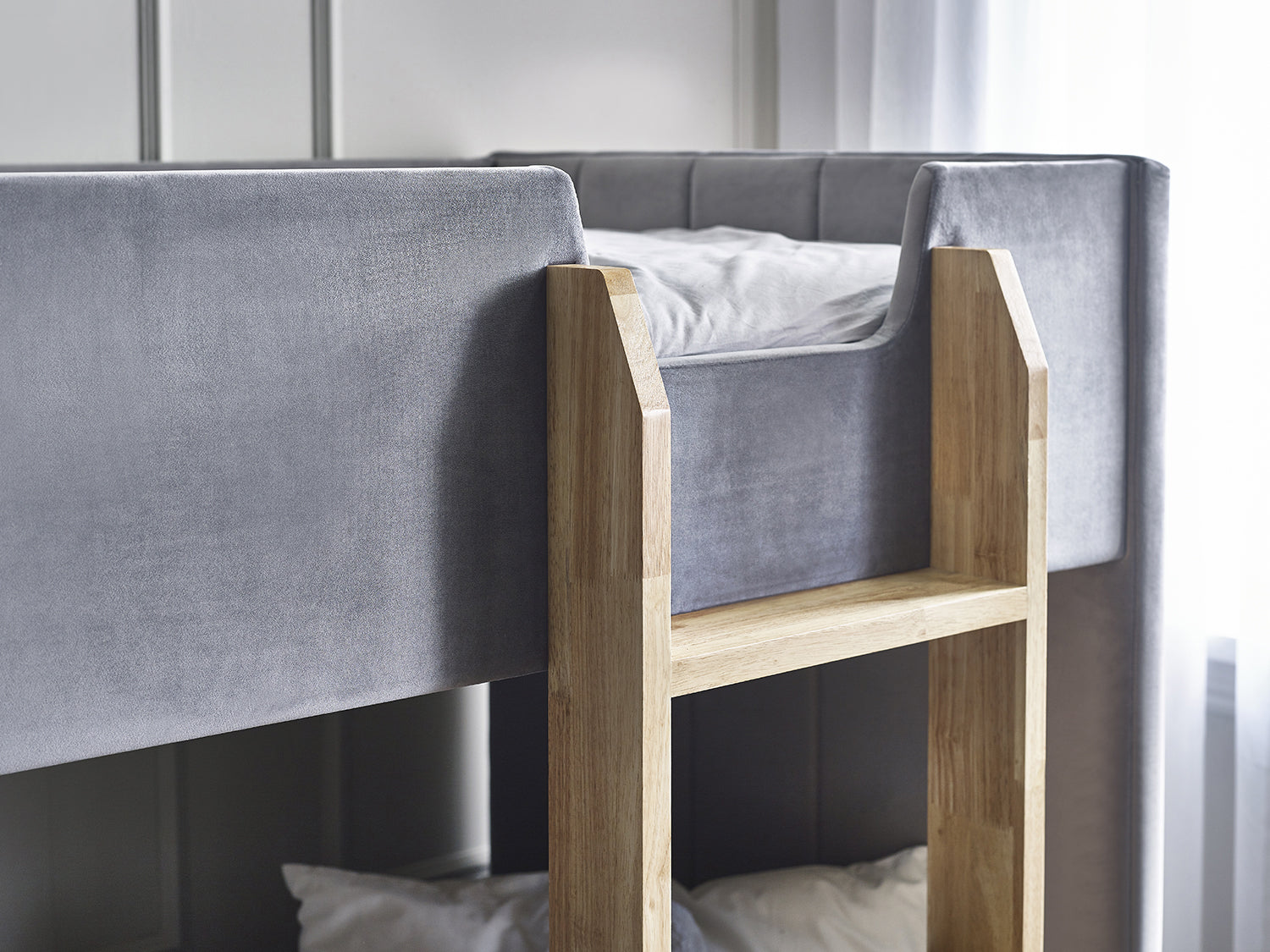 Julian Bowen Daytona Bunk Bed - Grey