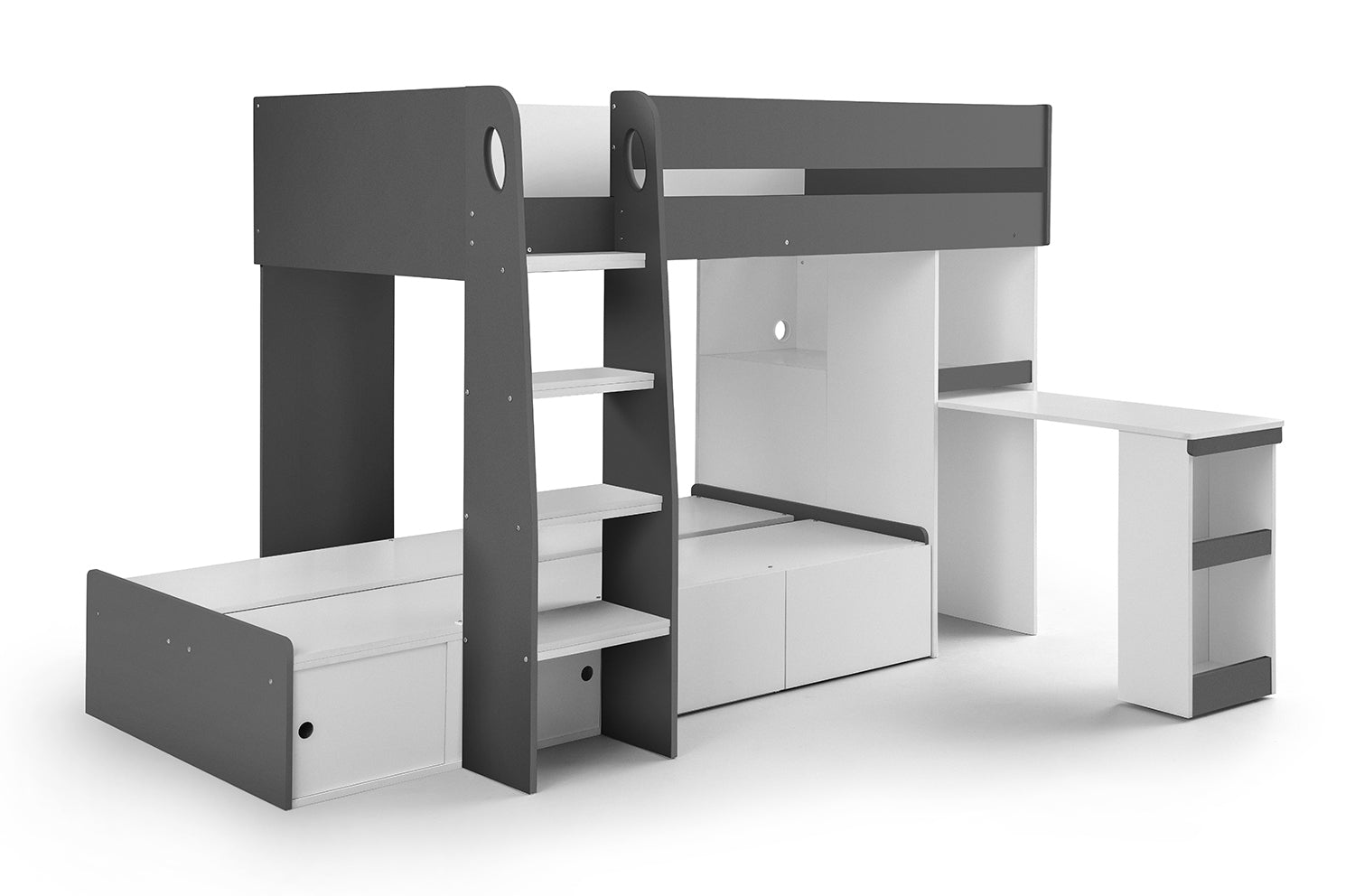 Julian Bowen Eclipse Bunk Bed - Grey