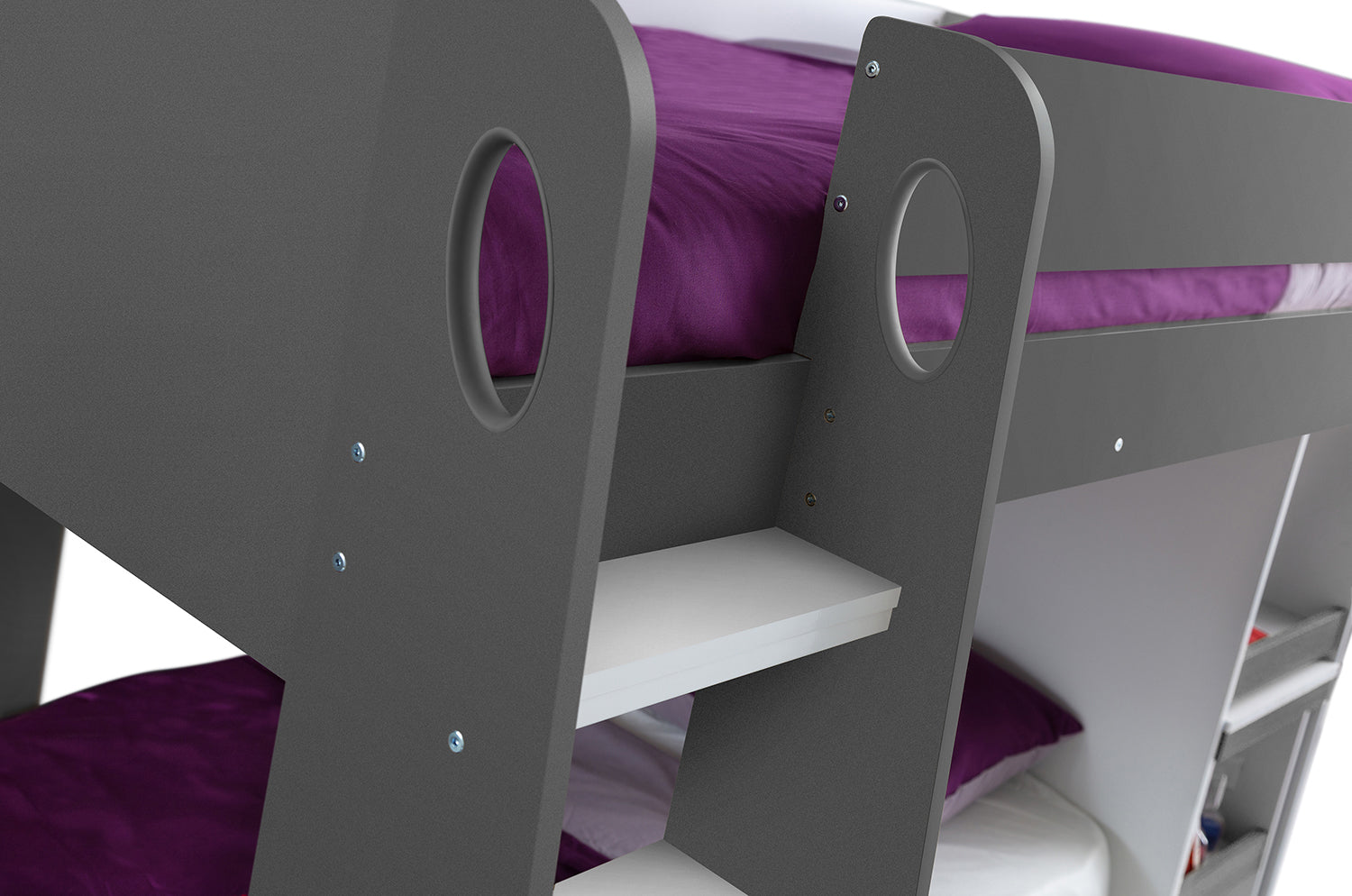 Julian Bowen Eclipse Bunk Bed - Grey