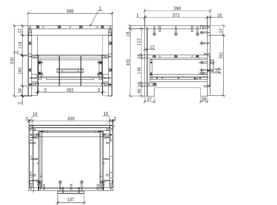 Vipack Erik Kids Single Bed With Slats, Bedside Drawer & 3 Door Wardrobe - White