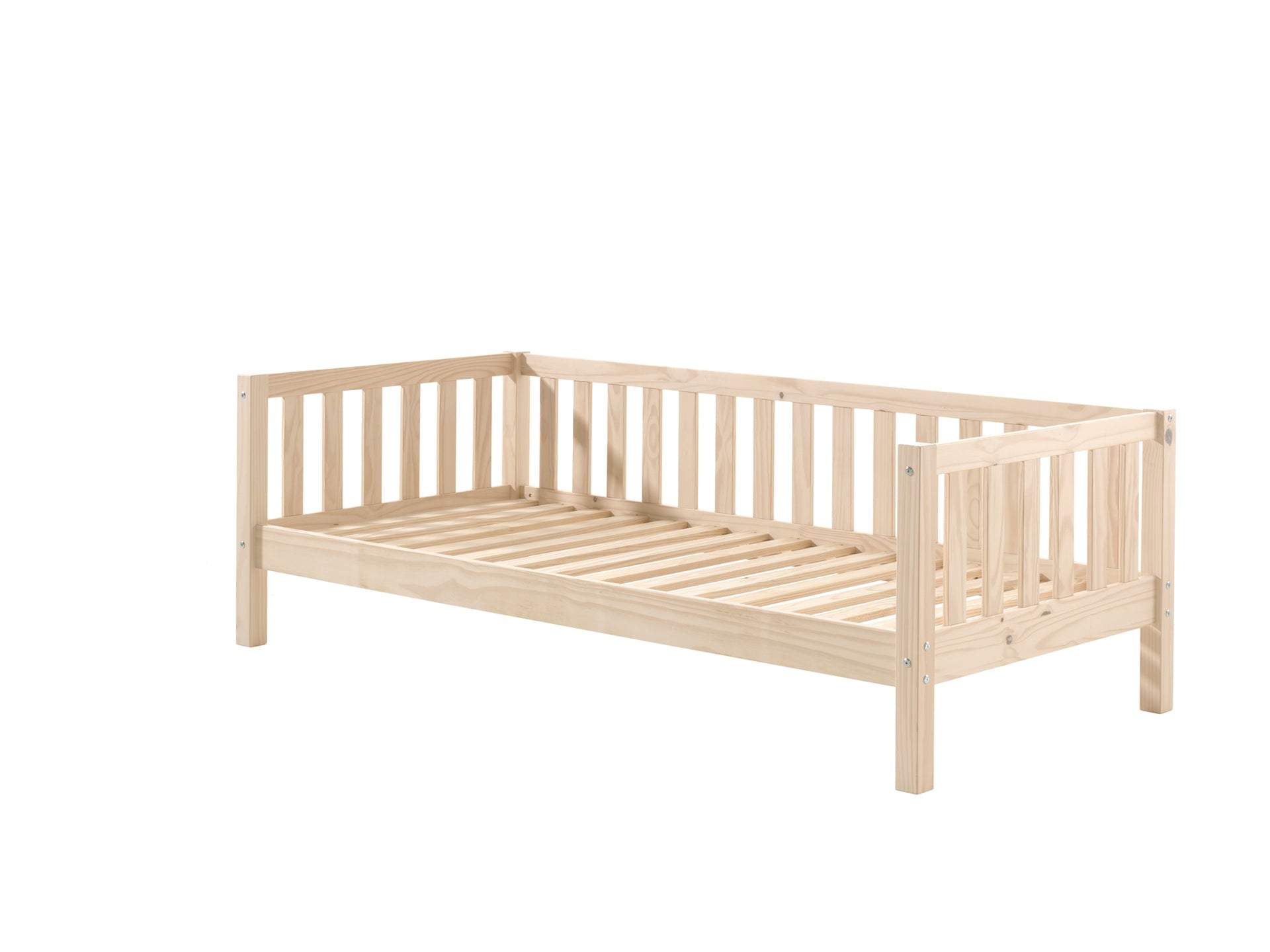 Vipack Fritz Kids Captain Bed With Trundle - Natural Pine