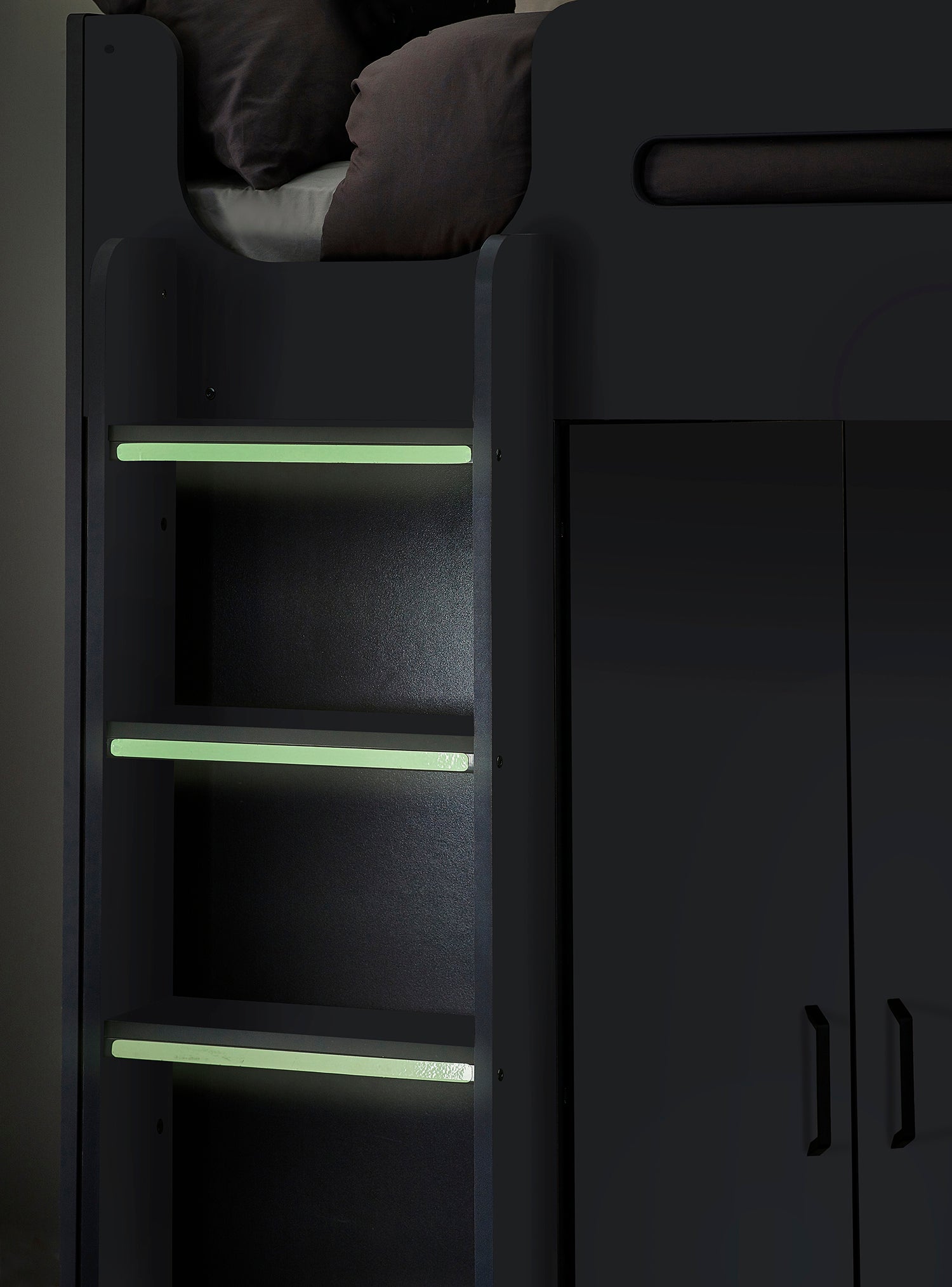 Julian Bowen Hercules High Sleeper - Grey