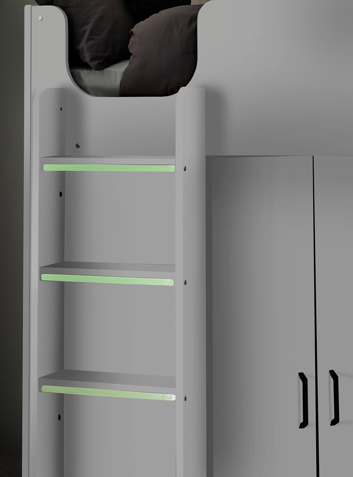 Julian Bowen Hercules High Sleeper - White