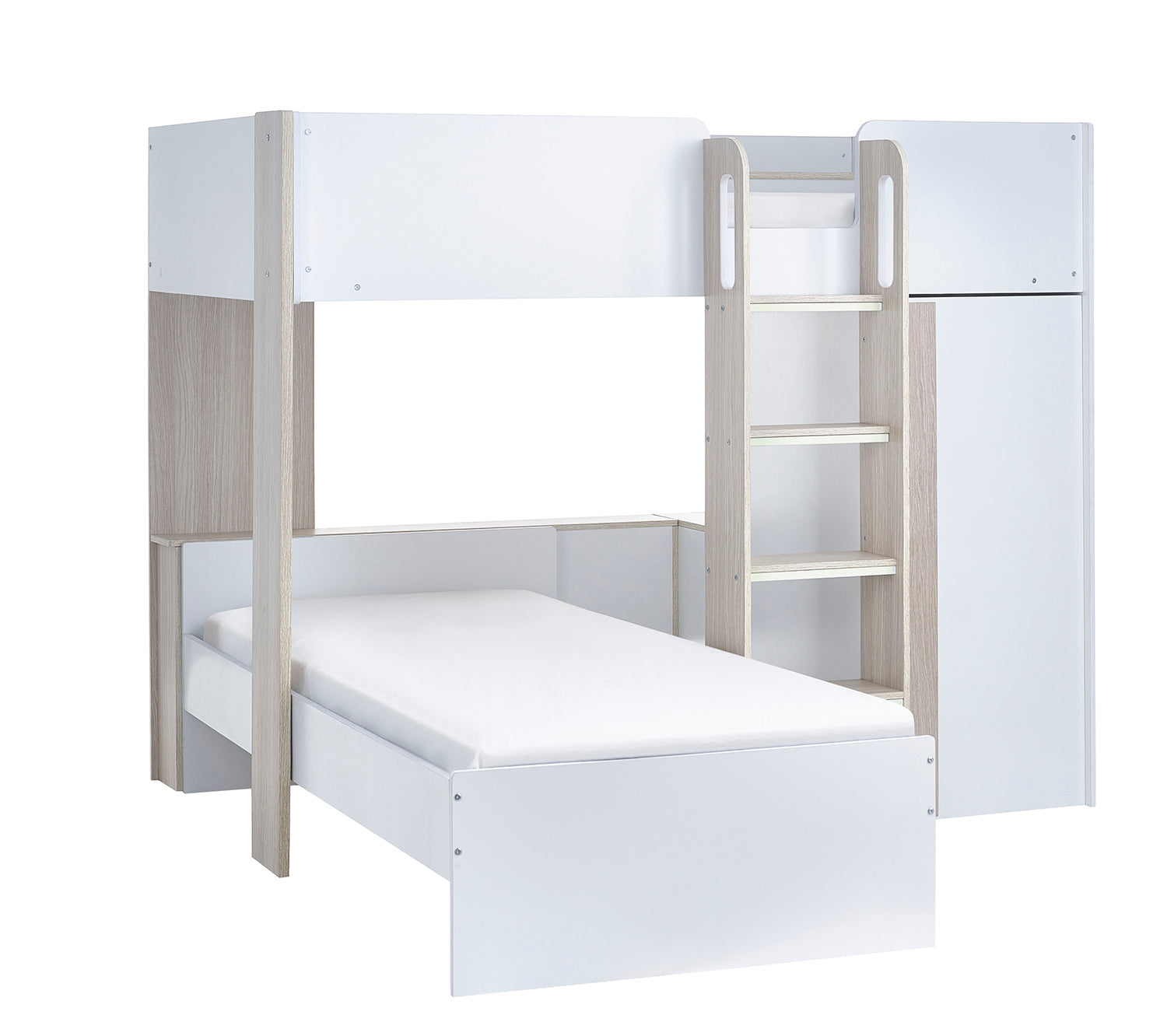 Julian Bowen Horizon Bunk Bed - Natural/White