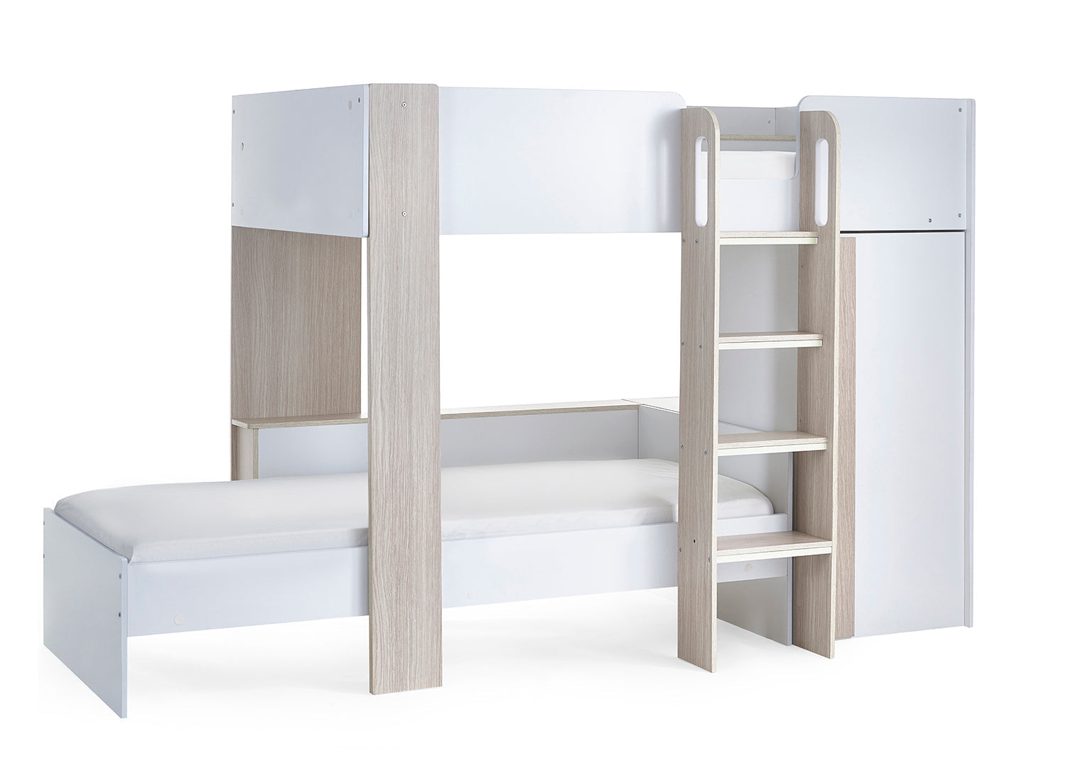 Julian Bowen Horizon Bunk Bed - Natural/White