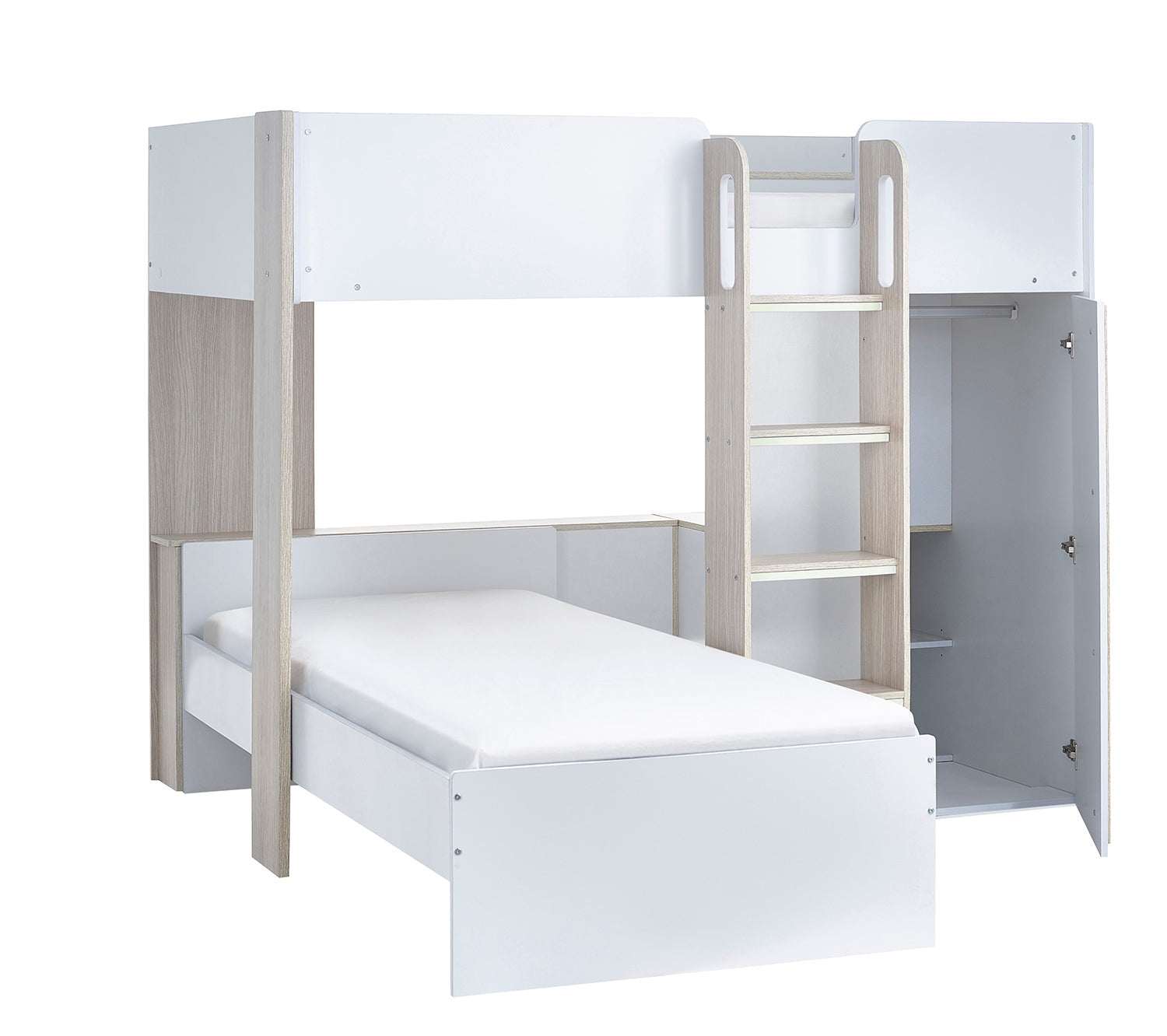 Julian Bowen Horizon Bunk Bed - Natural/White