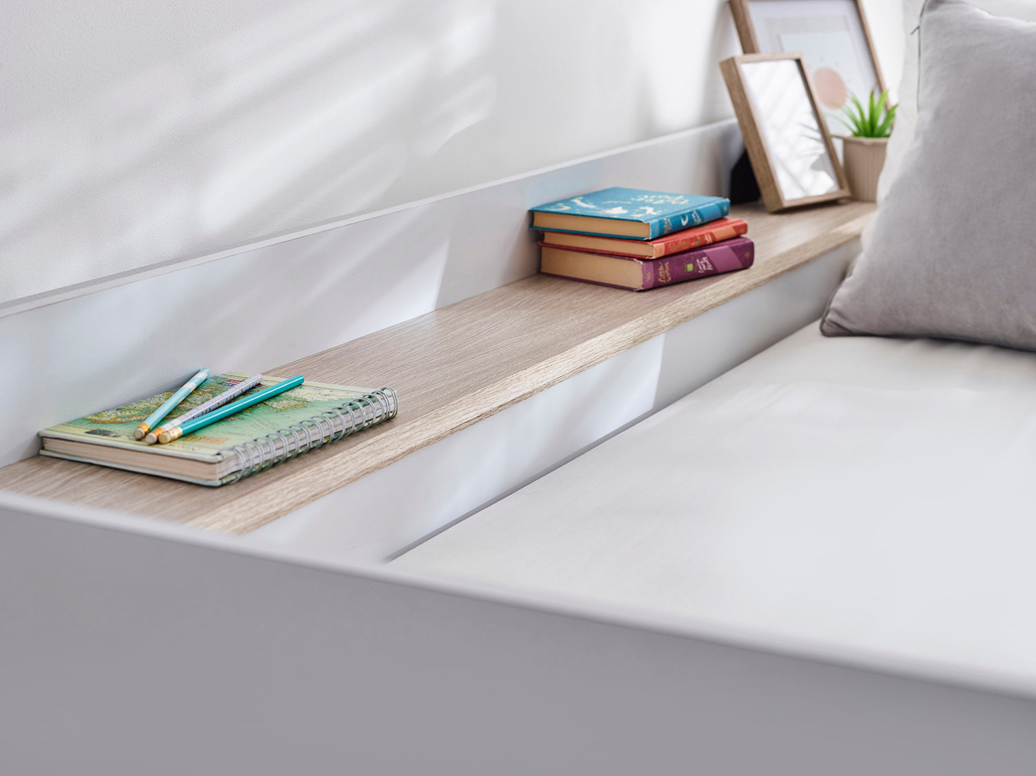 Julian Bowen Horizon Bunk Bed - Natural/White