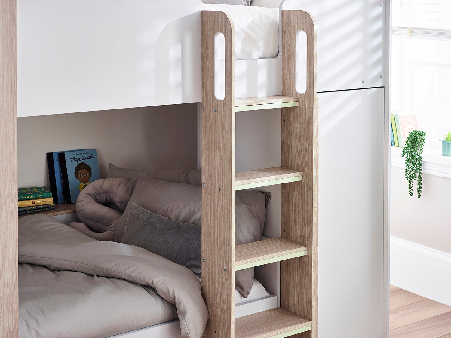 Julian Bowen Horizon Bunk Bed - Natural/White