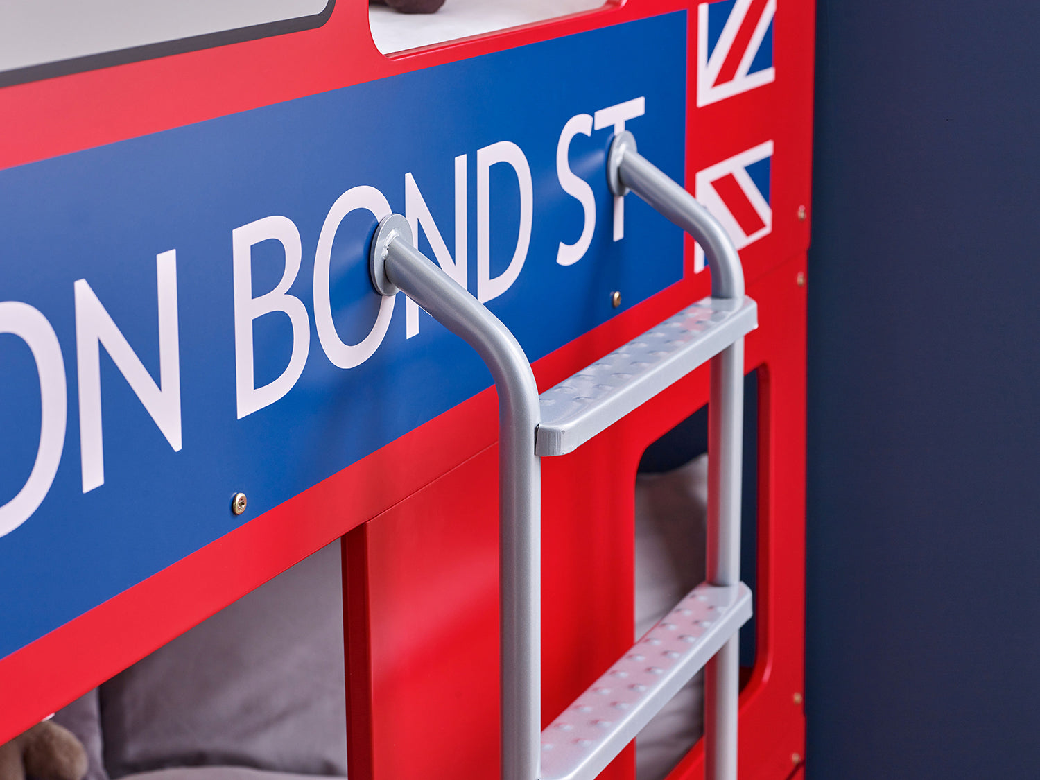 Julian Bowen London Bus Bunk Bed - Red