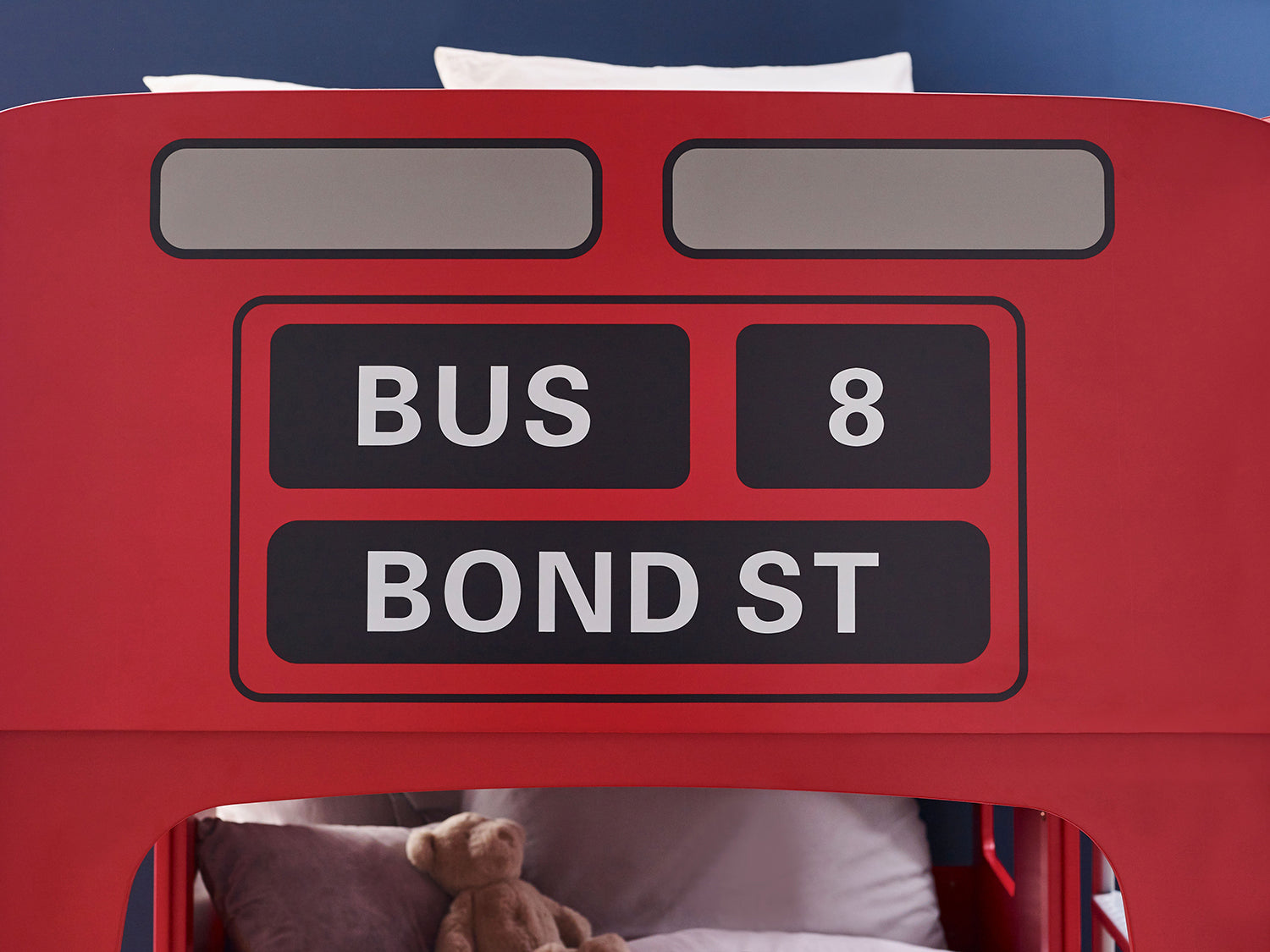 Julian Bowen London Bus Bunk Bed - Red