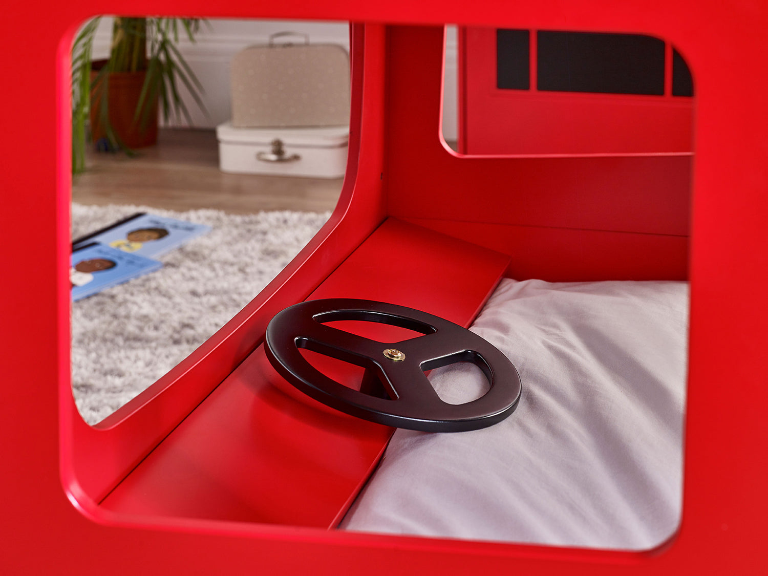 Julian Bowen London Bus Bunk Bed - Red