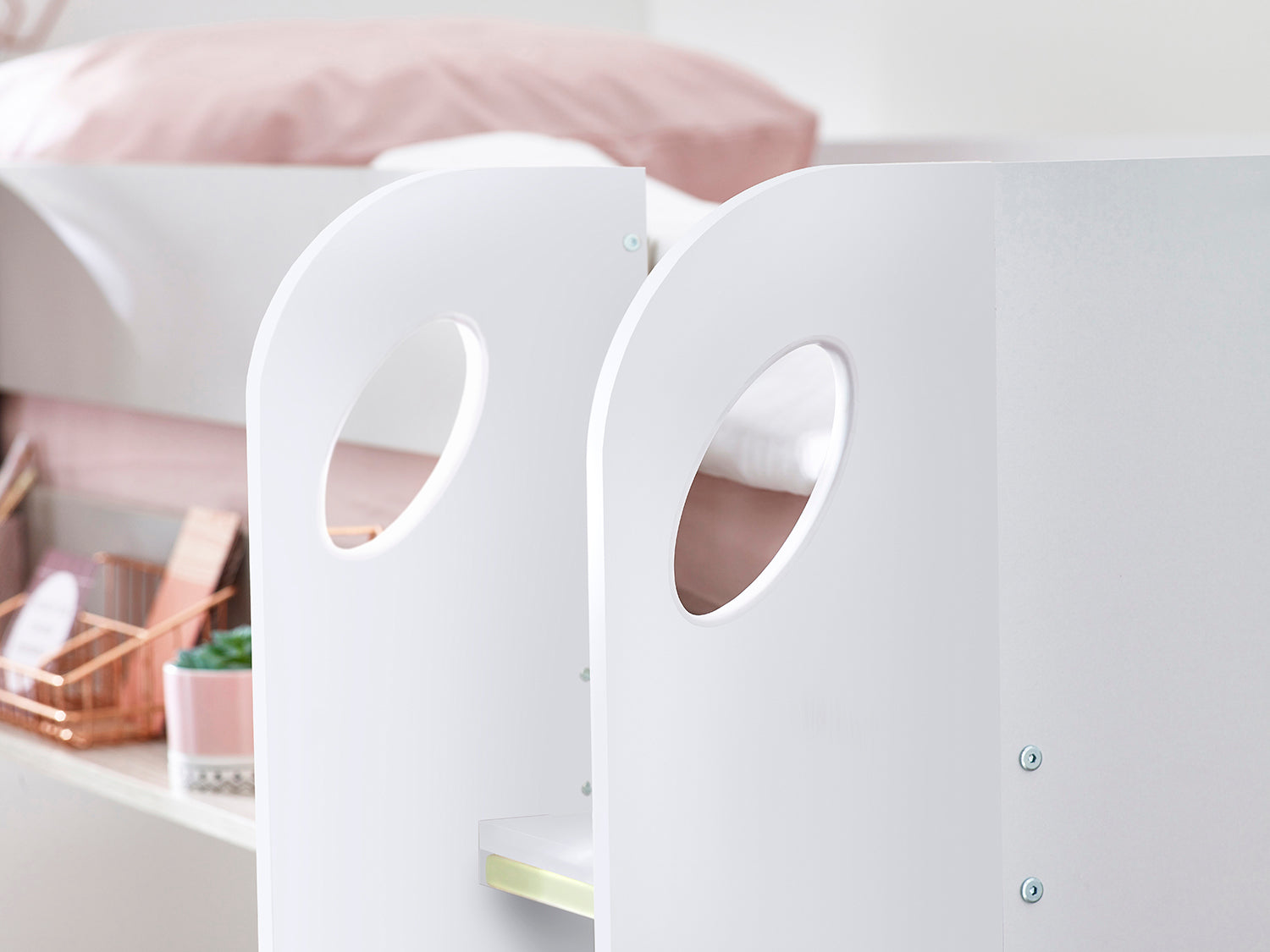 Julian Bowen Mars Bunk Bed & Underbed - White