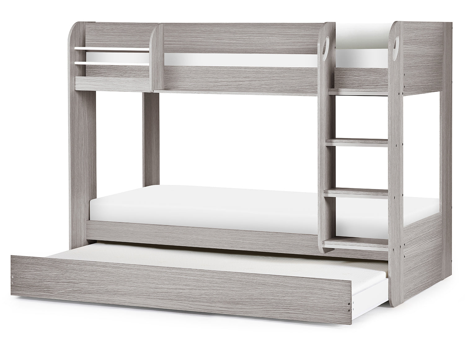 Julian Bowen Mars Bunk Bed & Underbed - Grey Oak