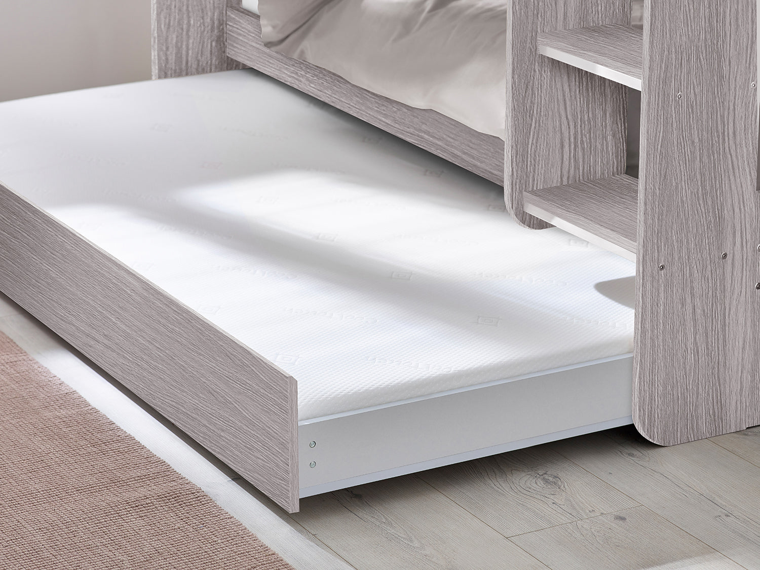 Julian Bowen Mars Bunk Bed & Underbed - Grey Oak