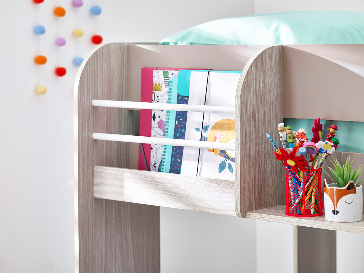 Julian Bowen Mars Bunk Bed & Underbed Bunk Bed - Taupe