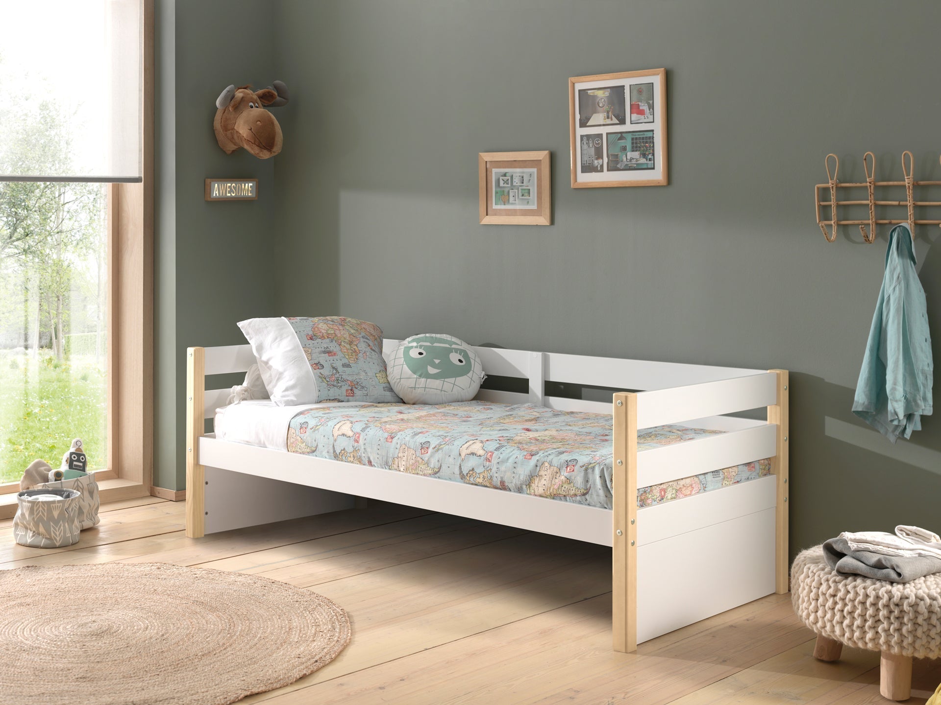 Vipack Margrit Kids Cabin Bed - White
