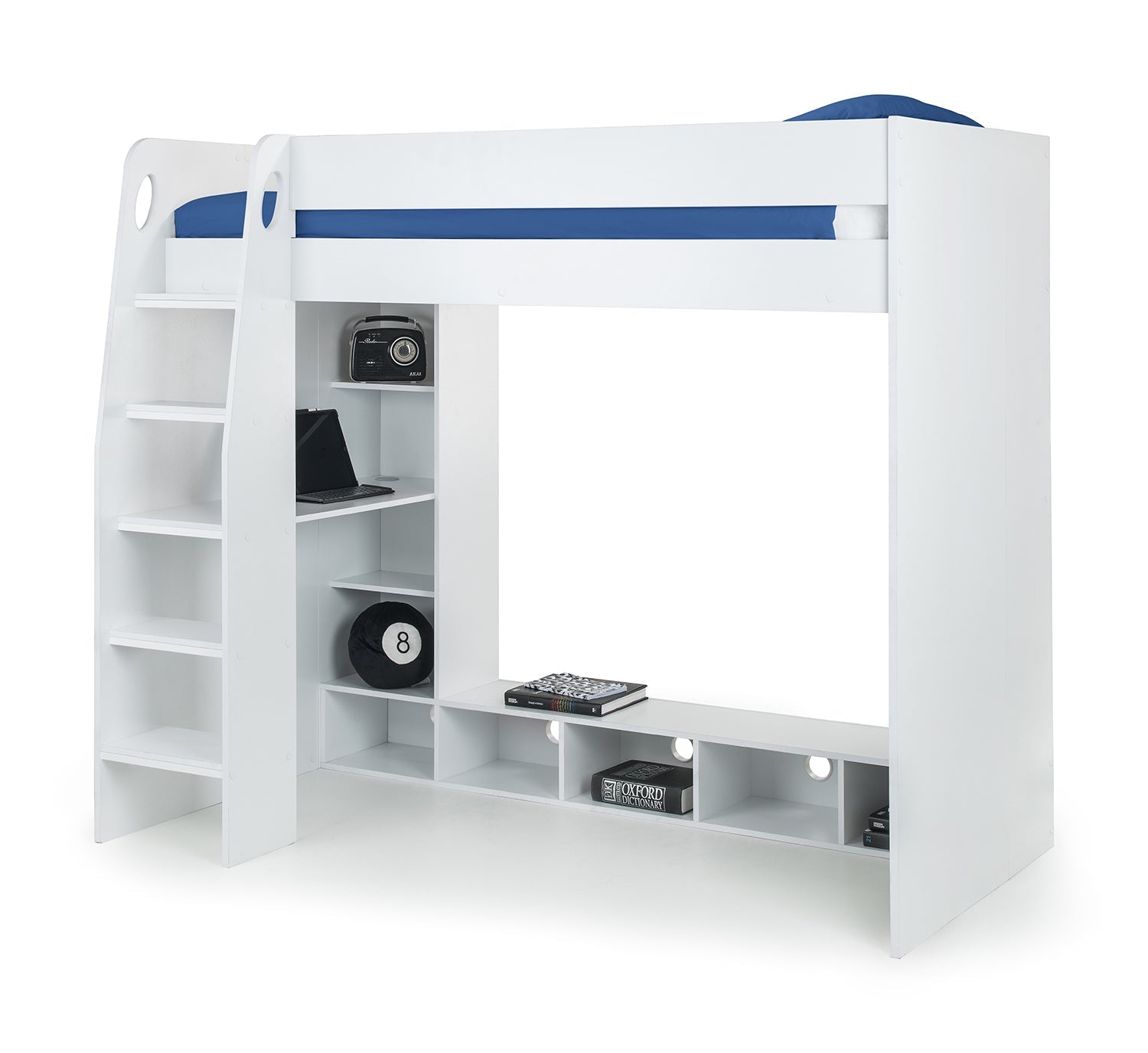 Julian Bowen Nebula Gaming Bed - White