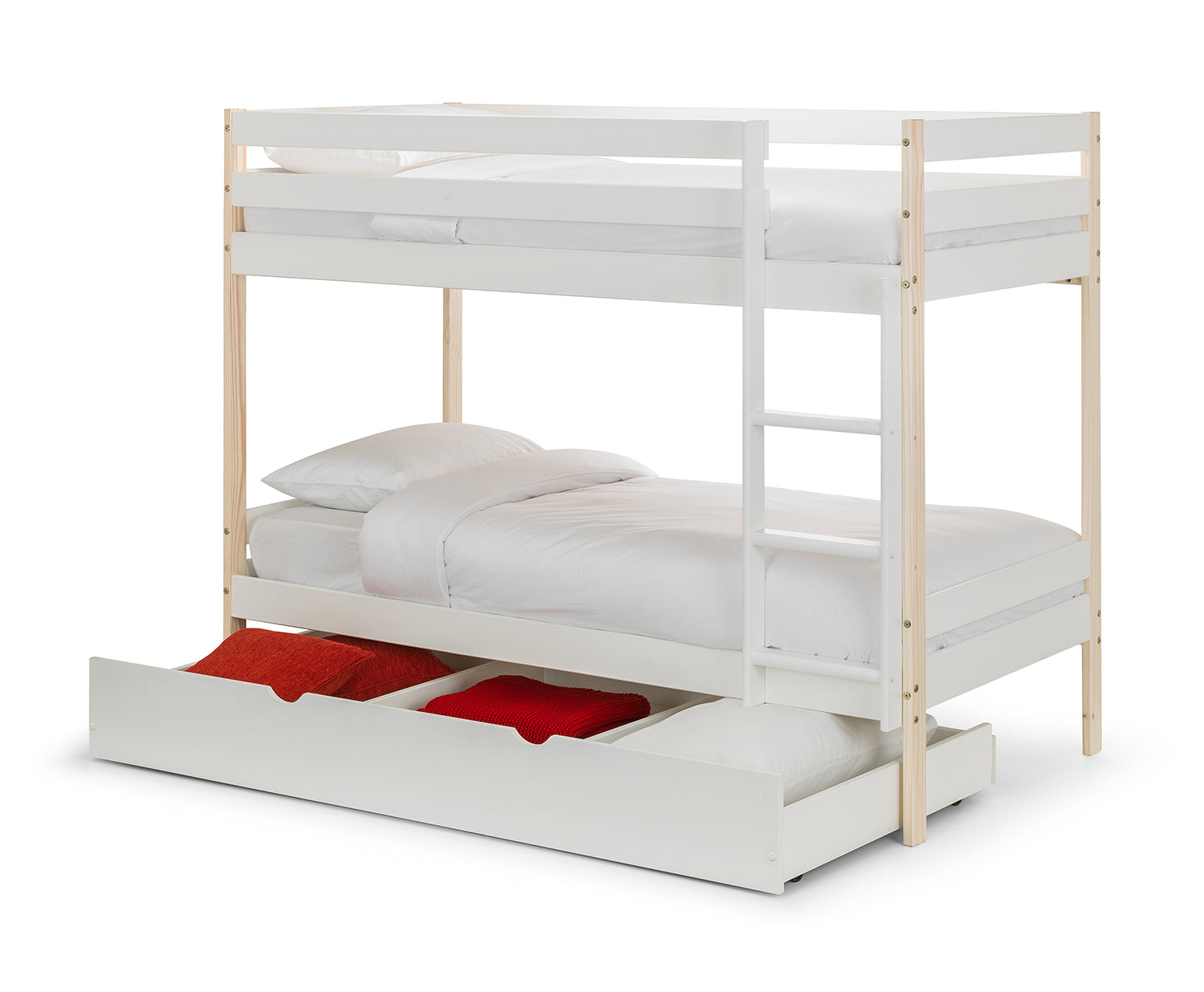 Julian Bowen Nova Bunk Bed - White
