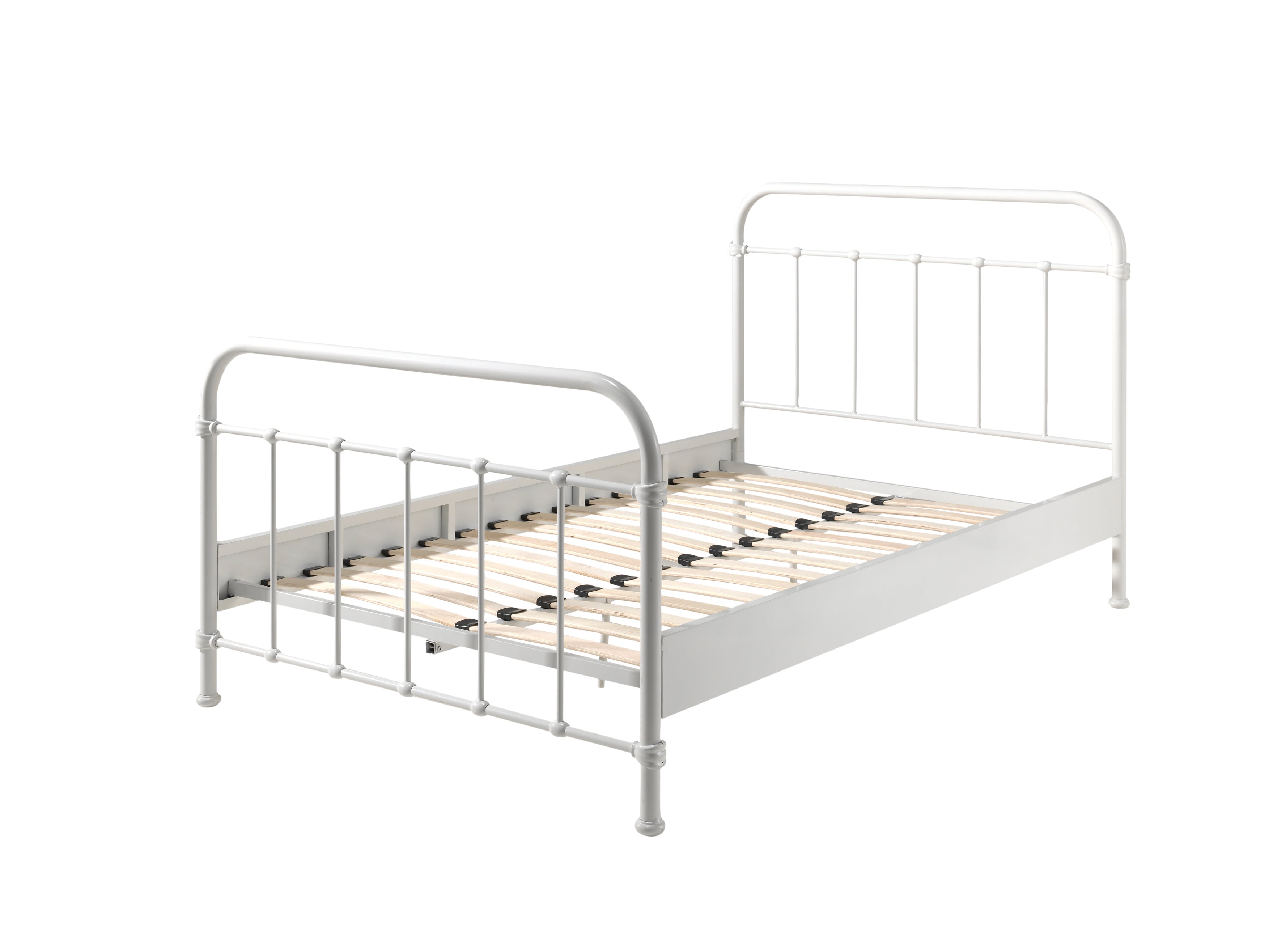Vipack New York Kids Double Bed 120cm x 200cm - White
