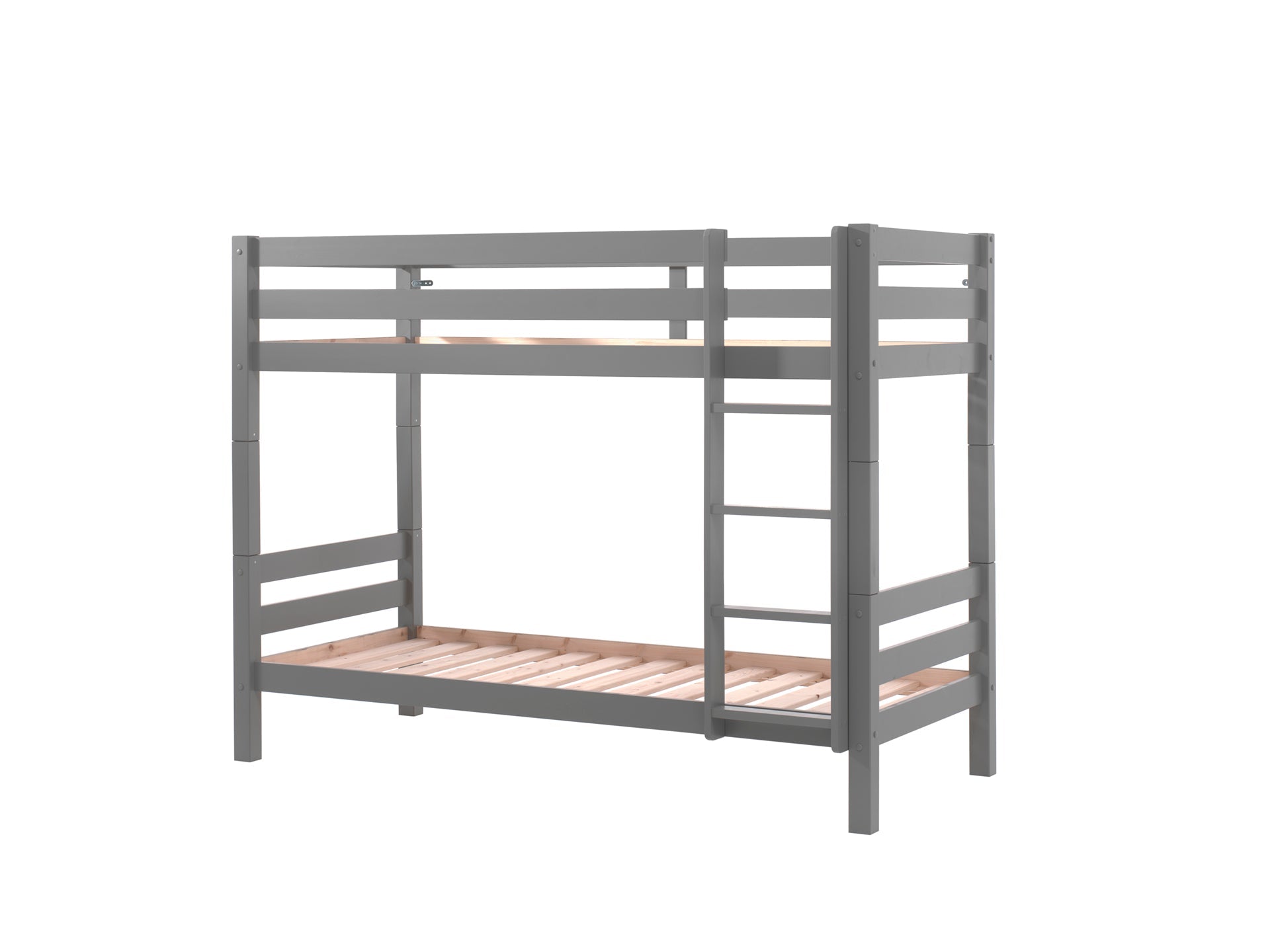 Vipack Pino Kids Bunk Bed - 160cm Height - Grey