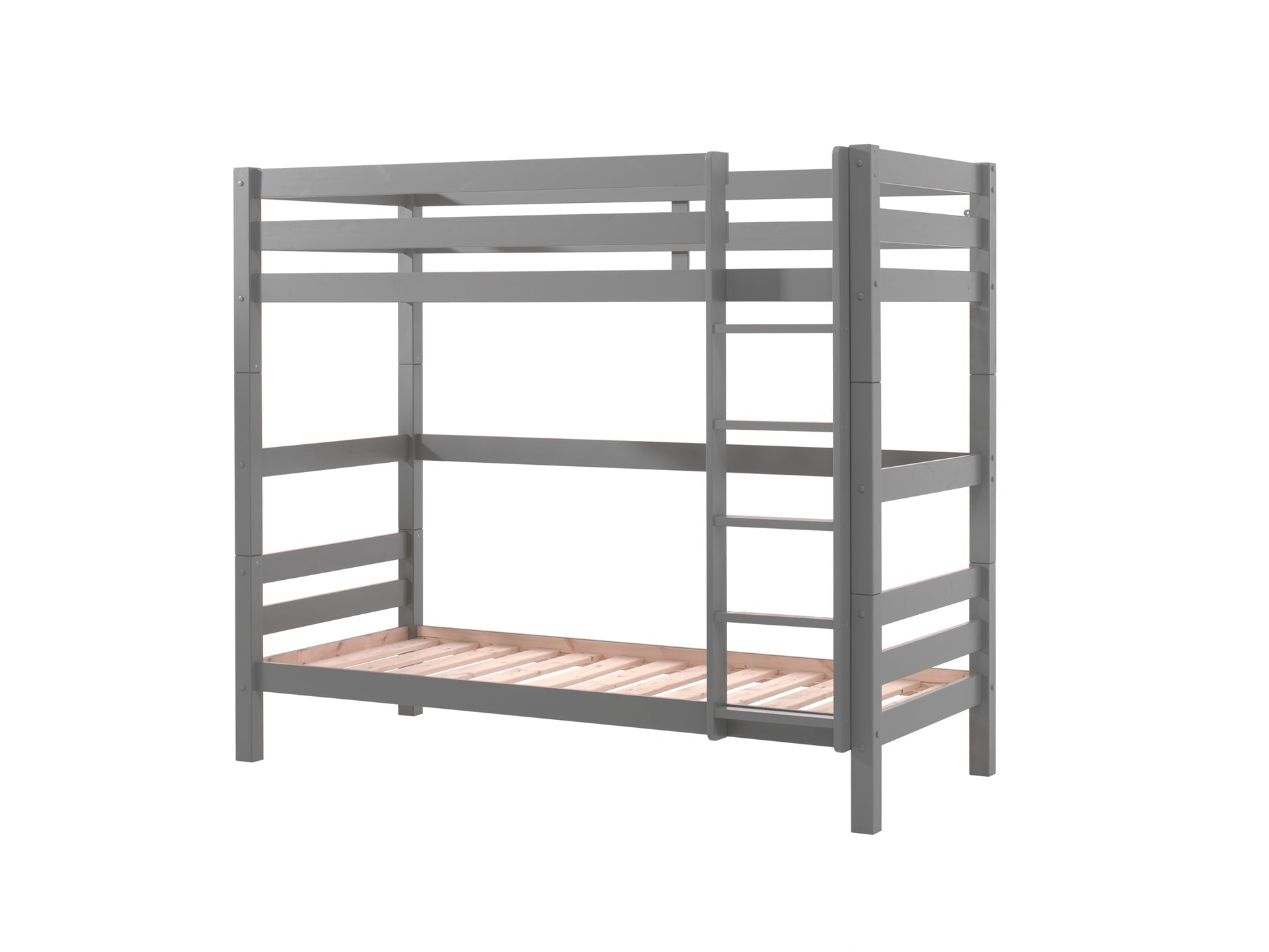 Vipack Pino Kids Bunk Bed - 180cm Height - Grey