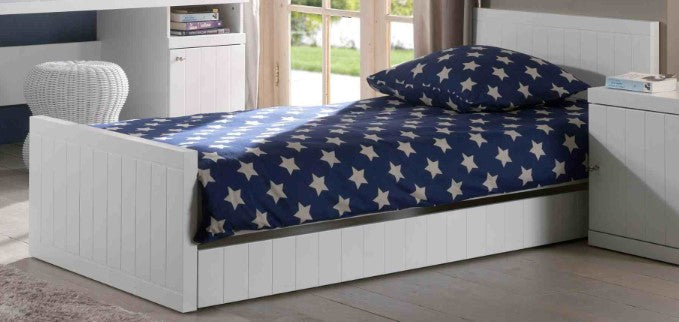 Vipack Robin Kids Single Bed - White