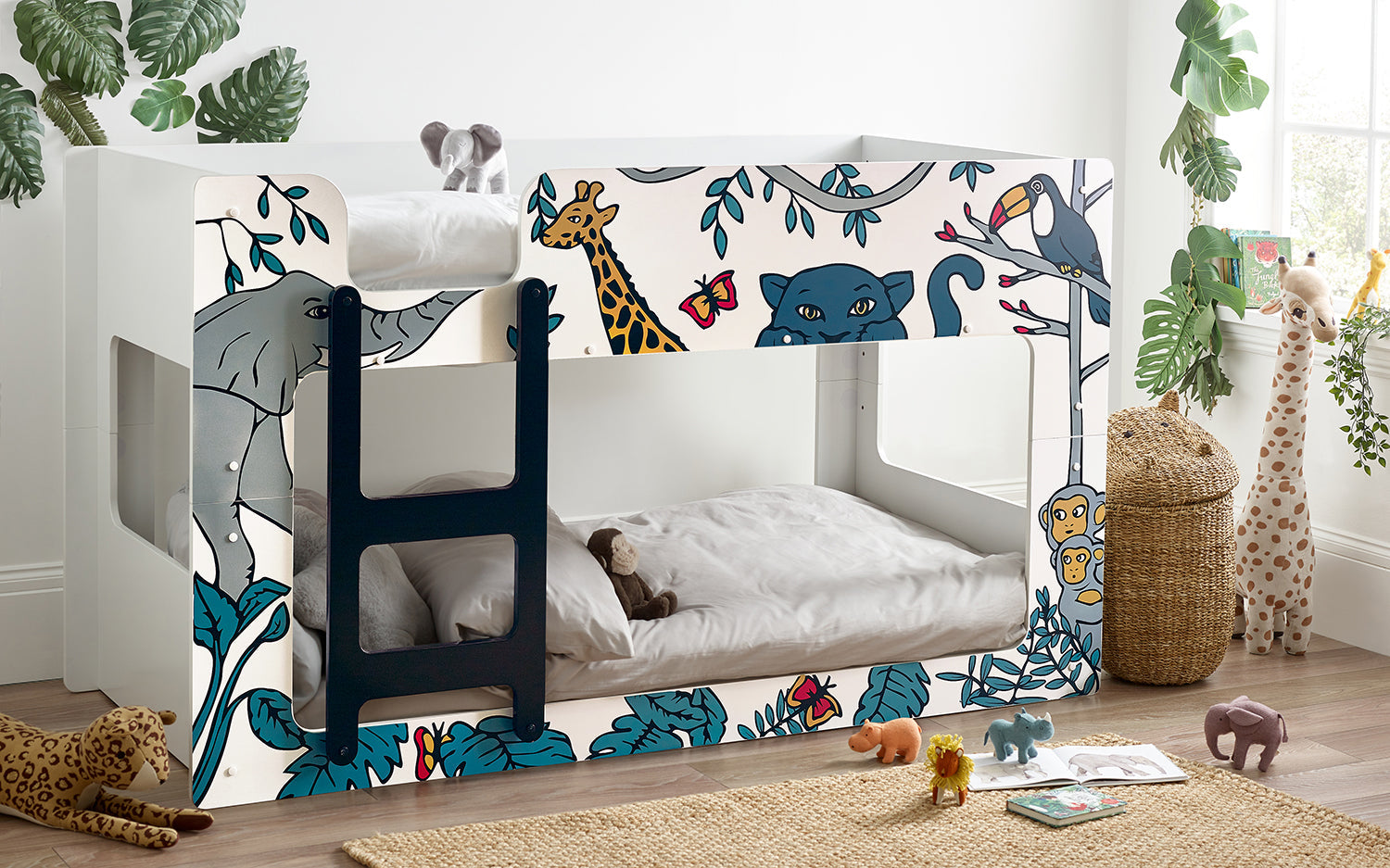 Julian Bowen Safari Bunk Bed - White