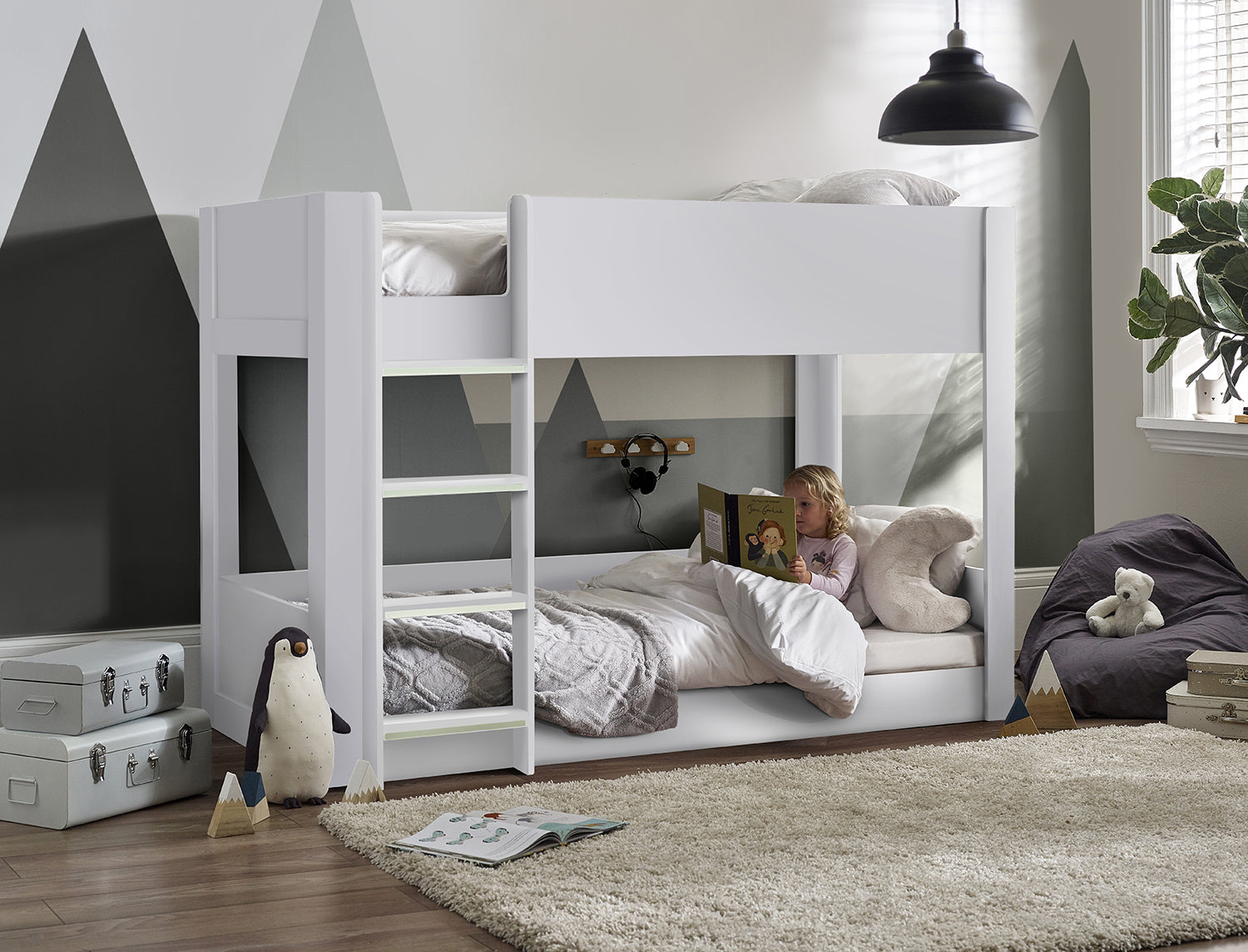 Julian Bowen Solomon Bunk Bed - White