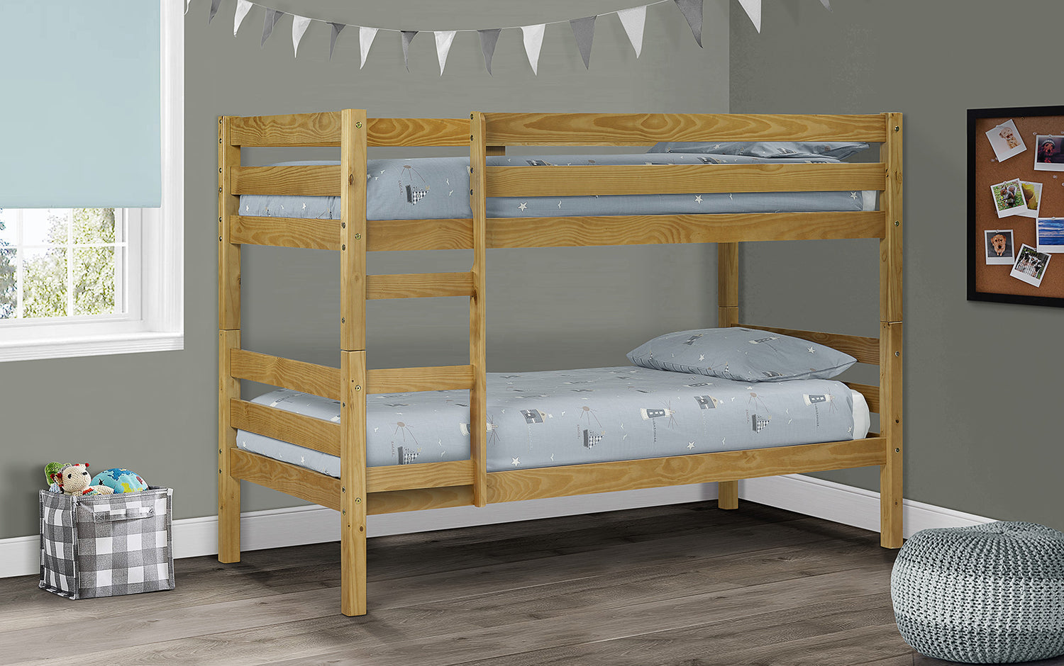 Julian Bowen Wyoming Bunk Bed - Natural