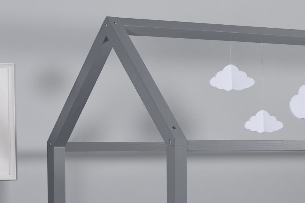 Birlea Home Bed in Grey