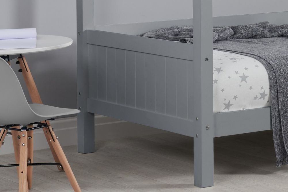 Birlea Home Bed in Grey